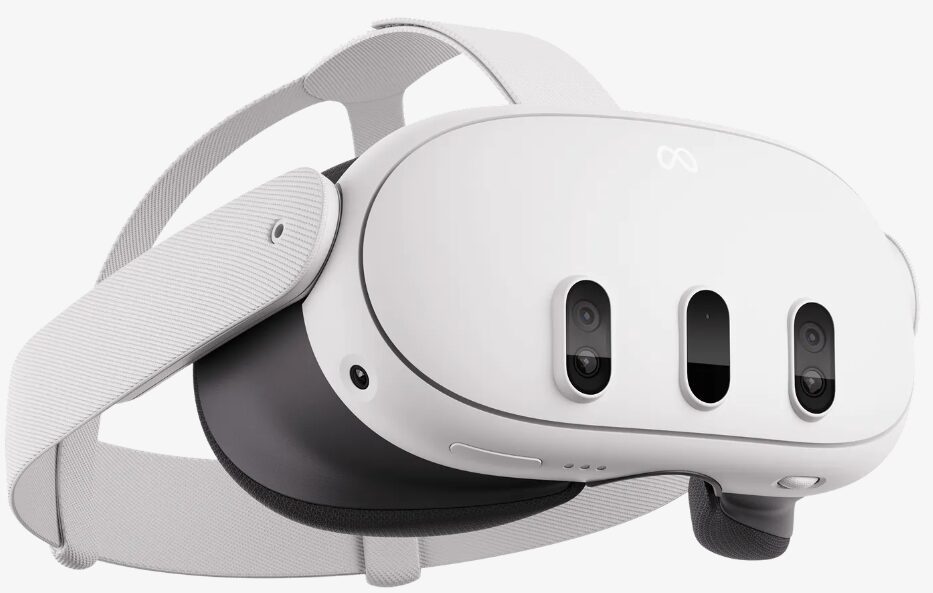 Meta Quest 3のVRゴーグル本体の製品画像