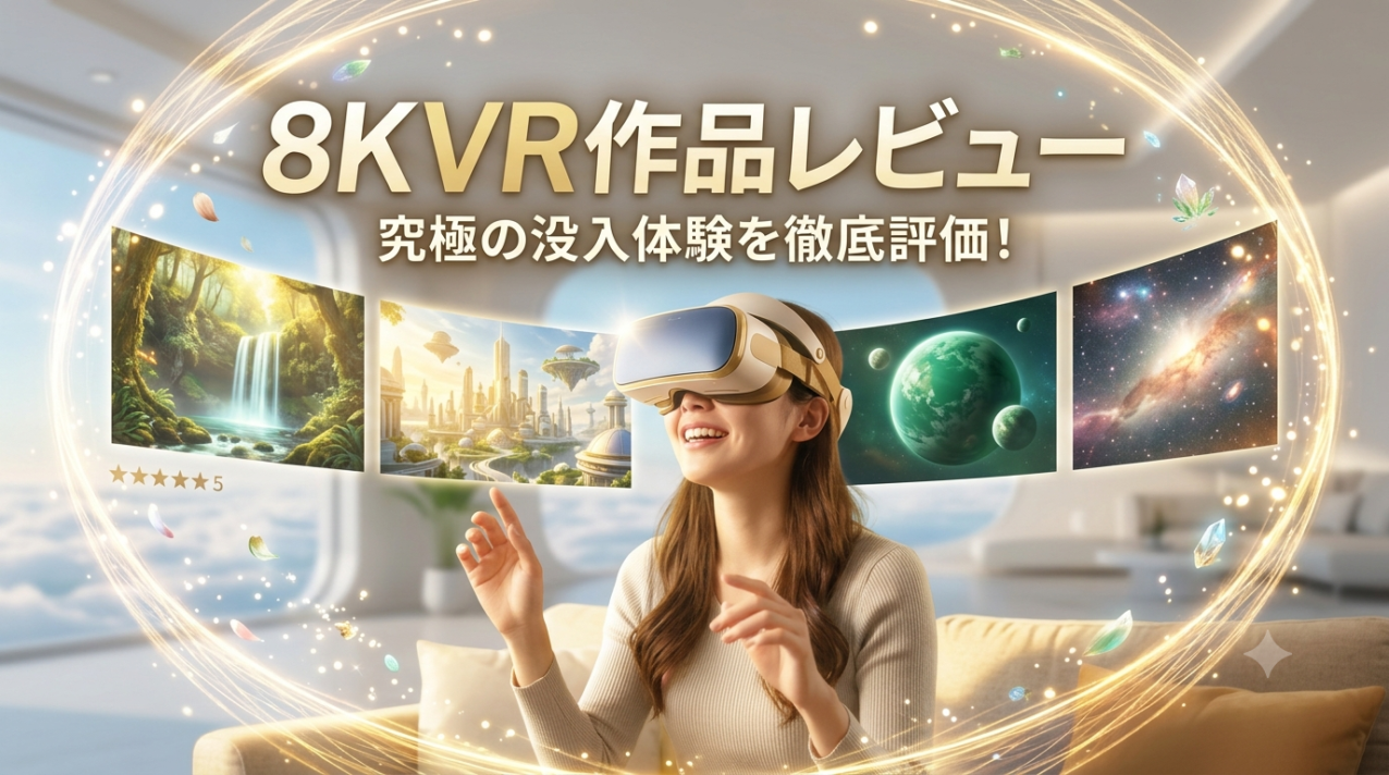 FANZA公式 8KVR作品『KMPVR-彩-』売れ筋ランキング特集のアイキャッチ画像